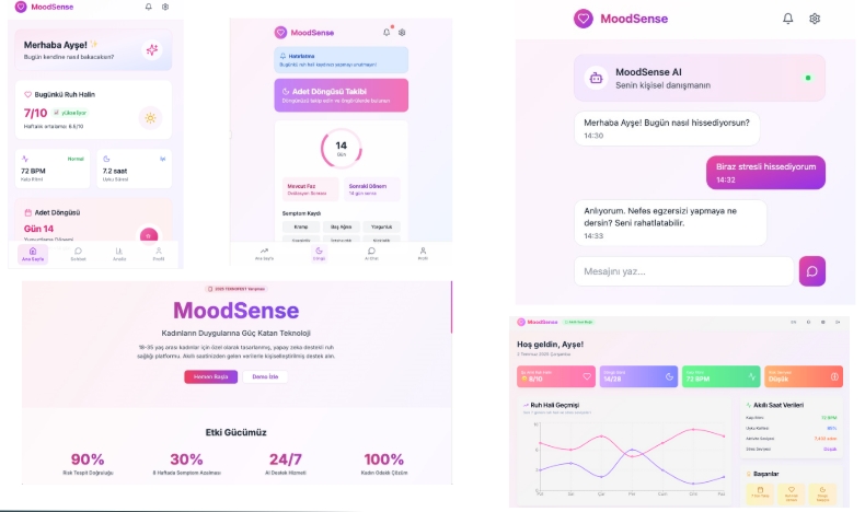 MoodSense: AI Psychology App - view 1