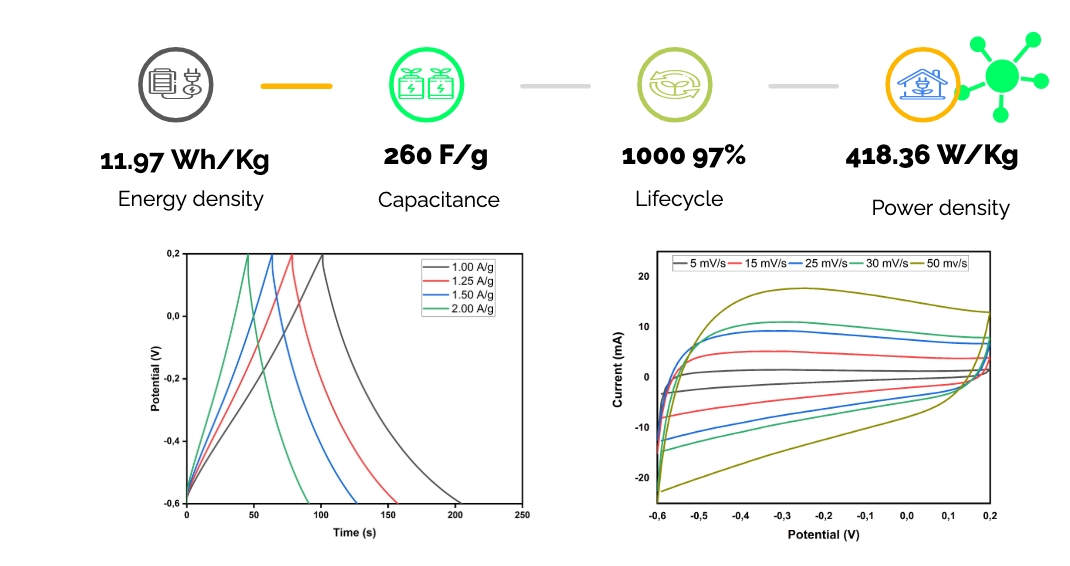 Waste-to-Energy Supercapacitors - view 1